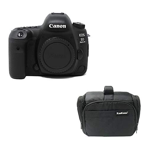 Image of KamKorda Camera Bag + 5D Mark IV DSLR Camera Body, 30.4MP Full-Frame CMOS Sensor, DIGIC 6+ Image Processor, 3.2" 1.62m-Dot Touchscreen LCD Monitor + 2 Year Warranty