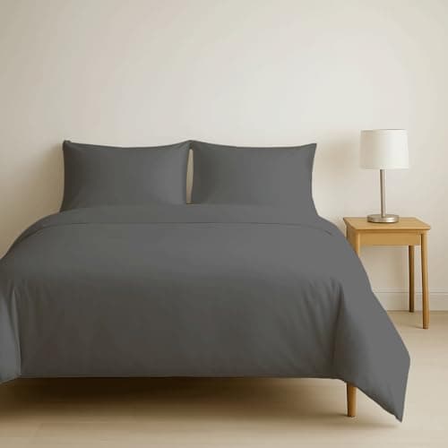 Image of Dreema Novexa Double Duvet Cover Set | 100% Egyptian Cotton 400 Thread Count | 3 Piece Bedding Set with 2 Pillowcases | Luxury Hotel Quality Sateen Weave - Soft & Breathable (200x200cm)