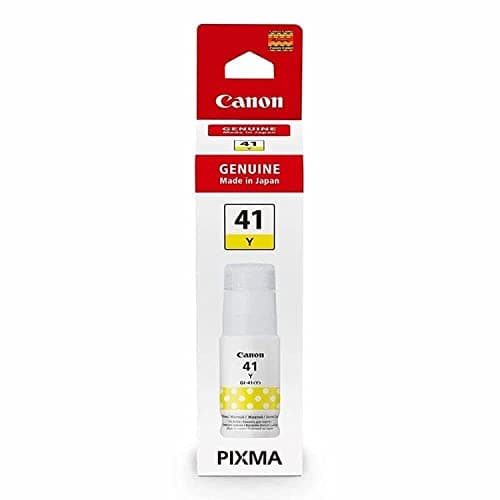 Image of Canon GI 41 Y - Yellow - original - ink refill - for PIXMA G1420, G2420, G2460, G3420, G3460