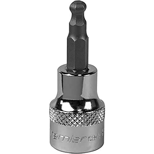 Image of Sealey SBBH003 5mm 3/8"Sq Drive Hex Ball-End Socket Bit
