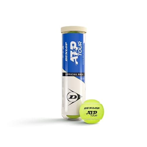 Image of DUNLOP tennis ball ATP Tour - for sand, hard court and turf (4 balls)