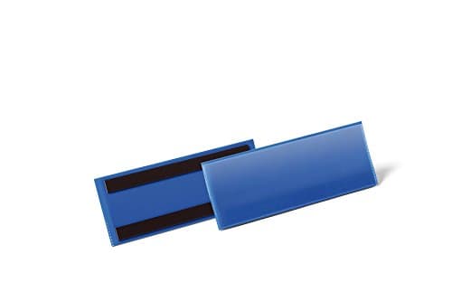 Image of Durable Magnetic Document Pouch 210x74mm, Pack of 50 Pieces, Dark Blue