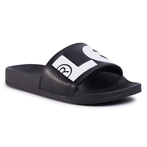 Image of Levi's Women's June L S Flip Flops, Black (Regular Black 59), 4 UK