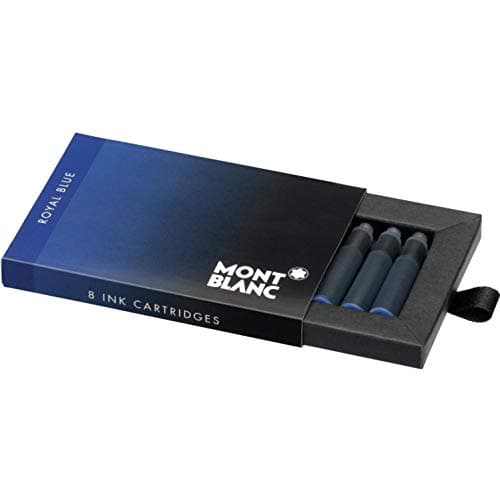 Image of Montblanc Ink Cartridges Royal Blue Pack of 8