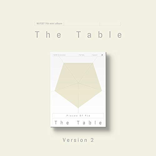 Image of Pledis Entertainment NUEST NU'EST - The Table [version 2] (7th Mini Album) Album+Folded Poster+Extra Photocards Set