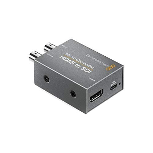 Image of Blackmagic Design Active Micro Video Converter HDMI to SD 1920 x 1080 Pixels 525i 625i 720p 1080i 1080p Grey HDMI BNC