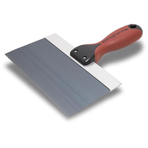 Image of Marshalltown 4508D 8 X 3 1/8 Blue Steel Taping Knife Durasoft Handle II, Blue
