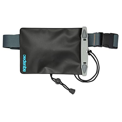 Image of Aquapac Multi-Purpose Belt & Carrycord Waterproof Case, 5" by 7", 13 by 18cm, For Maps, Phones, Documents, Waterproof to 10m / 30ft, Belt & Lanyard Included