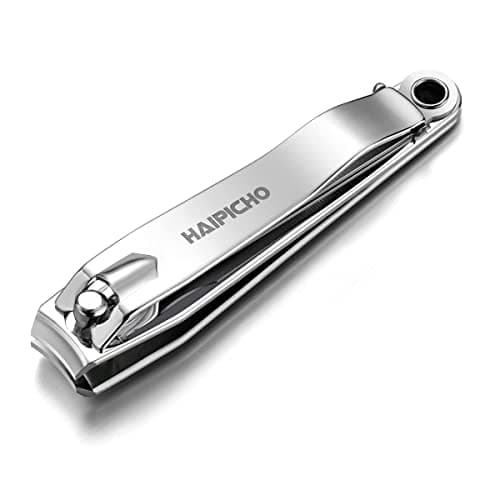 Image of Nail Clipper, Made with Heavy Duty Stainless Steel, Suitable for Thick Fingernail Toenail Men Women (Silver 1 Pack)