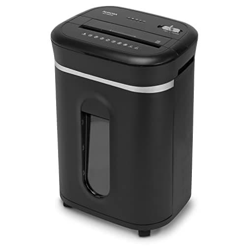 Image of Aurora Long Duty Cycle 18-Sheet Crosscut Paper/CD/Credit Card Shredder, AntiJam Feature, 30-Minute Continuous Run Time, Large 6-gal Pullout Basket