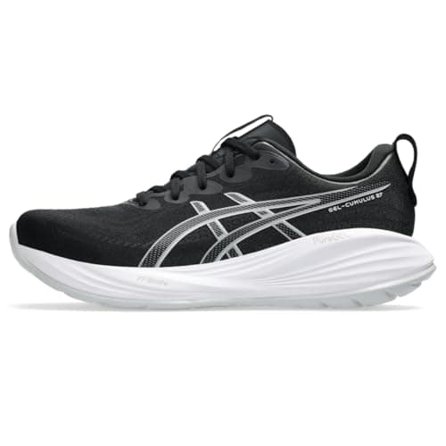 Image of ASICS Men's Gel-Cumulus 27 Running Shoes, Black/Concrete, 7 UK