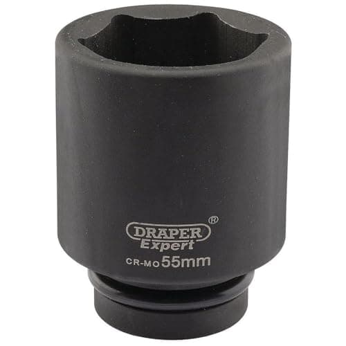 Image of Draper Expert 5156 55mm 1-inch Square Drive Hi-Torq 6-Point Deep Impact Socket