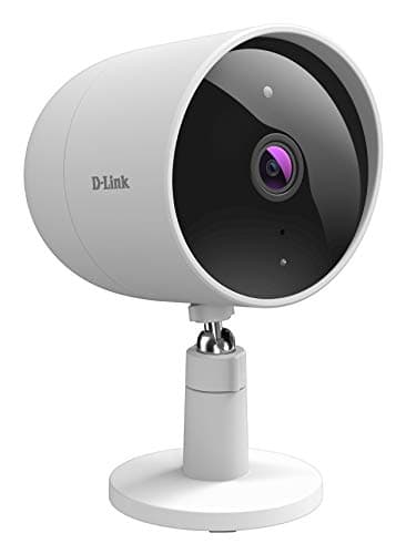 Image of D-Link DCS-8302LH mydlink Full HD Outdoor Wi-Fi Camera with Night Vision, AI-Based Person Detection, Two-Way Audio, 85 dB Siren, SD/Cloud Video Recording, Ethernet, ONVIF, Alexa, Google Assistant