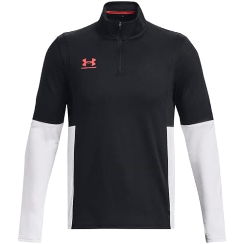 Image of Under Armour Mens Challenger Half Zip Midlayer Drill Top Black XL
