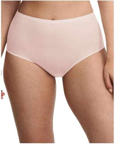 Image of Chantelle Women's, SOFTSTRETCH, High Waist Brief, Women's invisible lingerie, Pink, One Size