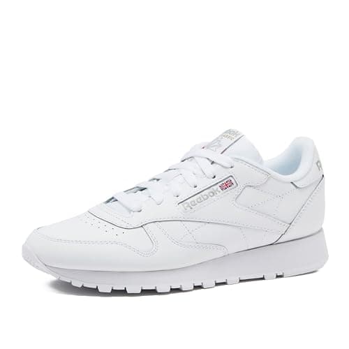 Image of Reebok Men Classic Leather Sneaker, FTWR White/FTWR White/Pure Grey 3, 9