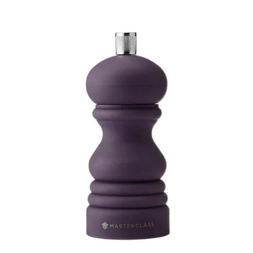 Image of MasterClass 12cm Soft Touch Salt or Pepper Mill Purple