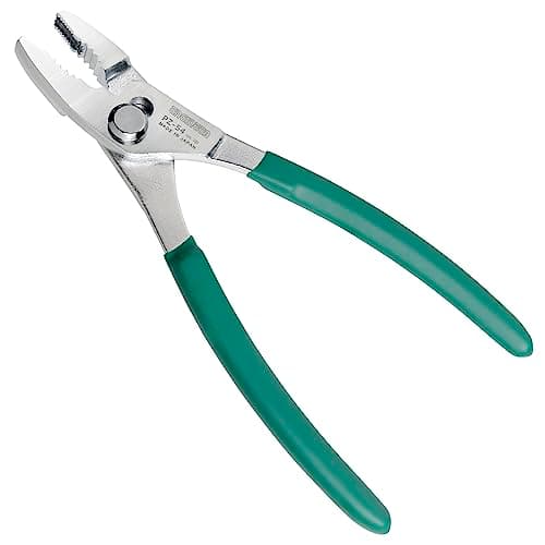 Image of ENGINEER PZ-54 Slip Joint Style Pliers with Non-Slip Screw Removal Jaws