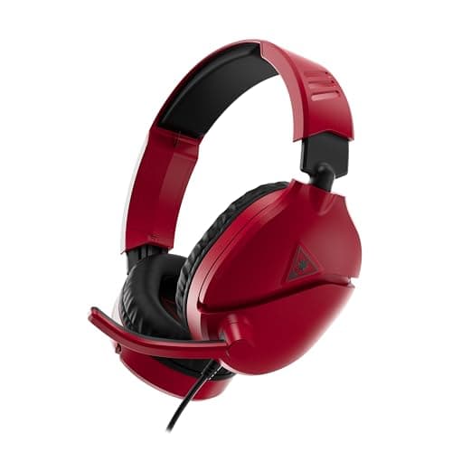 Image of Turtle Beach Recon 70 Gaming Headset - Midnight Red for PlayStation 4