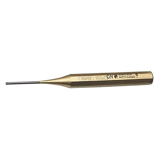Image of Draper 51645 119 Expert Octagonal Parallel Pin Punch, 2mm x 150mm , Blue