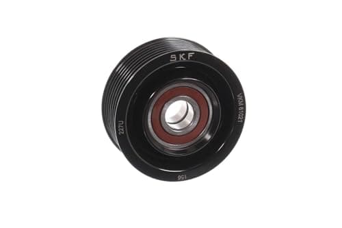 Image of SKF V-Ribbed Belt Idler/Guide Pulley VKM 61021 Right-Hand Position Height 97 mm Length 95 mm Width 64 mm - OE Quality