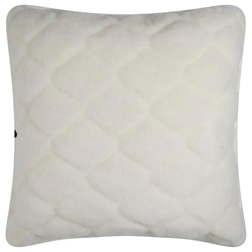 Image of Simply Sheepskin Cashmere Wool Pillow – 100% Natural Cashmere, Exceptionally Soft & Breathable – Luxury Comfort & Temperature Regulation - Natural Shapes - 80 x 80 x 20 cm