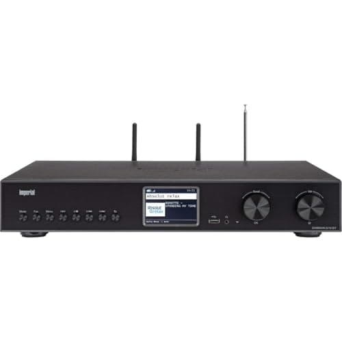 Image of Imperial DABMAN i510 BT - Hi-Fi Tuner Internet/Digital Radio (DAB+/DAB/FM/Wi-Fi/LAN, Bluetooth, USB, Amazon Music Streaming Services, Napster, etc.) Black