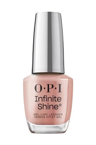 Image of OPI Infinite Shine Nail Polish - Barefoot in Barcelona - Gel Like & Long Lasting Beige Nude Nail Polish - with Pre-Cured Gel Technology & OPI Pro-Wide Brush (15ml)
