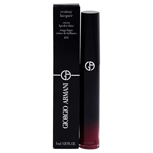 Image of Giorgio Armani Ecstasy Lacquer Excess Lipcolor Shine - 604 Nightfall For Women 0.2 oz Lip Gloss