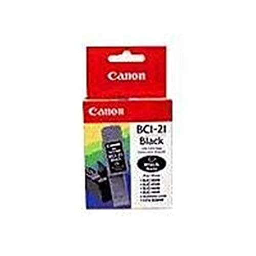 Image of Canon Bci-21 Bci21 Bci-21Bk Bci21Bk Black Ink Cartridge