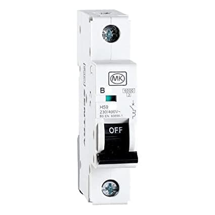 Image of MK Circpro H5920S Sentry 20A MCB Type B Single Pole 6kA