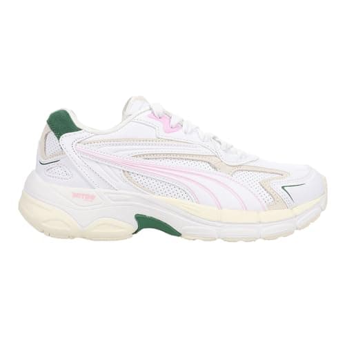Image of PUMA Womens Teveris Nitro Preppy Lace Up Sneakers Shoes Casual - White - Size 9 M