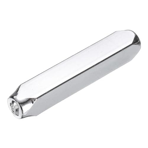 Image of sourcing map 1/4" (6mm) Punch Stamp 40Cr Alloy Steel, Cute Crown Pattern Punch Tool Punch Press Tool for Metal Plastic Wood Leather