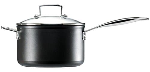 Image of LE CREUSET Toughened Non-Stick Saucepan, Ø 20 cm, Black, 962009200