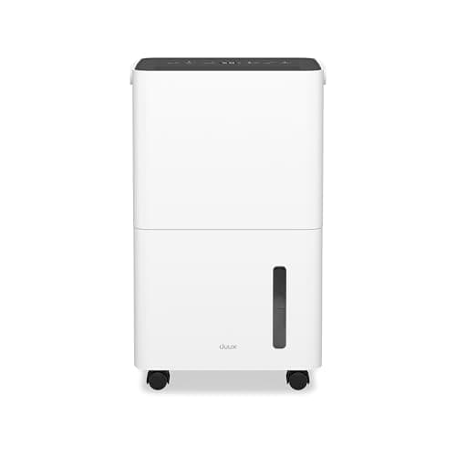 Image of Duux Bora 12L Dehumidifier, Built-in Humidistat & Carbon Filter, 1.7L Water Tank Ideal for Smaller Spaces, Efficient Clothes Drying, Continuous Drainage