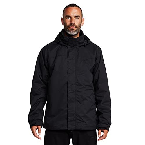 Image of Peter Storm Men's Downpour 3-in-1 Jacket with Removable Fleece Midlayer & Adjustable Hood, Waterproof, Breathable & Warm Raincoat (UK, Alpha, XXL, Regular, Regular, Black)