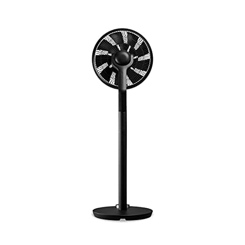 Image of Duux Whisper Flex Ultimate Smart Portable Fan, Cordless with Battery Pack, with Remote Control, Alexa & Smart App, 30 Cooling Speeds, Height Adjustable, Oscilating, Quiet Fan, Night Mode, Timer, Black