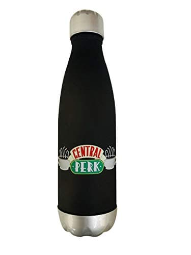Image of Friends Central Perk Travel Flask Reusable Water Bottle Screw On Lid 26cm
