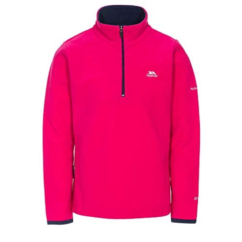 Image of Trespass Childrens/Girls Sybil Micro Fleece (7/8 Years) (NAVY)