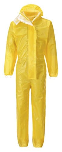 Image of Portwest BizTex Microporous Coverall Type 3/4/5/6, Color: Yellow, Size: L, ST70YERL