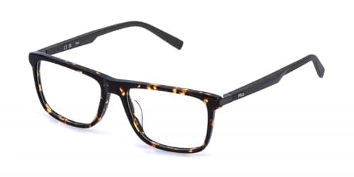 Image of Fila Vfia93 Sunglasses, Bright Yellow (Havana), One Size