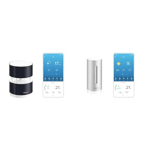 Image of Netatmo Wireless Anemometer with wind speed and direction sensor – Wind Gauge for Netatmo Weather Station, NWA01-WW & Additional Module for Weather Station