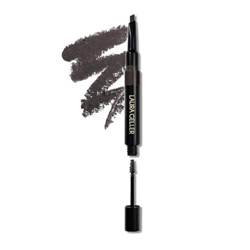 Image of LAURA GELLER NEW YORK Sculpt-n-Stay Waterproof Brow Pencil & Gel- Soft Black