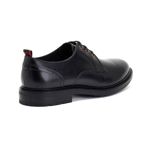 Image of Base Dime Mens Smart Shoes Black 11 UK
