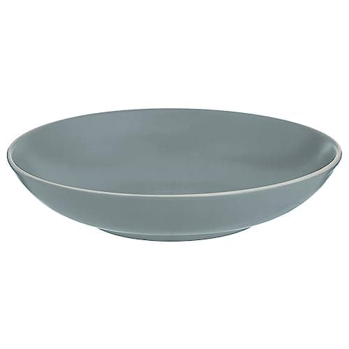 Image of Mason Cash Classic Collection Grey Stoneware Pasta Bowl, 23cm