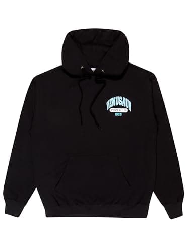 Image of Pokemon Pokémon Hoodie Mens | 100% Cotton Venusaur Pullover Hoodie For Men | Sizes Small To XX-Large | Black Large