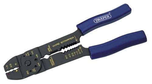 Image of Draper 13657 4-Way Crimping Tool,Blue,black