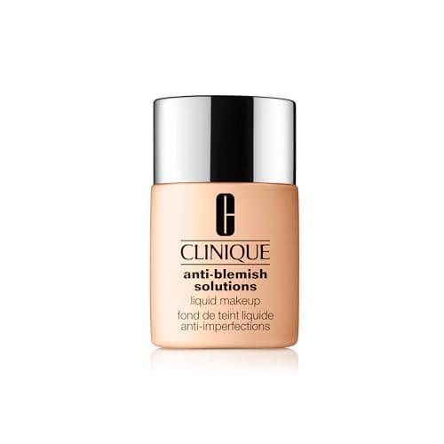 Image of Clinique Anti-Blemish Solutions Liquid Foundation Makeup With Salicylic Acid For Dry Combination To Oily Skin Types | Medium Coverage, Natural Matte Finish
