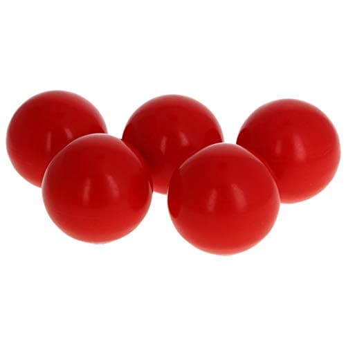 Image of Othmro 5pcs Ball Lever Knobs, M10 Female Thread Insulated Red Ball Knob, 40mm Diameter Bakelite Lever Knob Machine Handle Tool Replacement