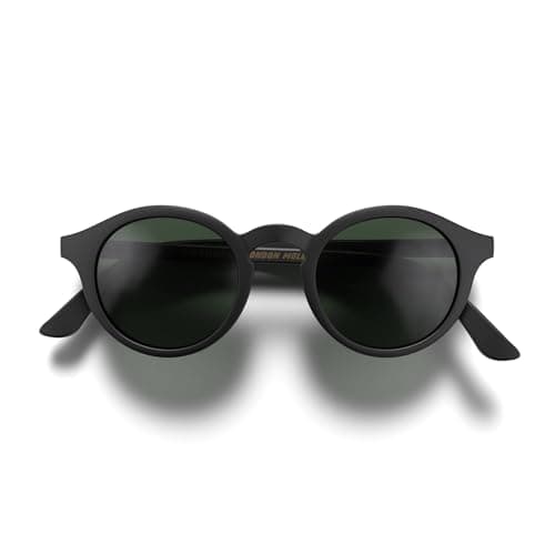 Image of LONDON MOLE® Graduate sunglasses | Cool round panto shaped glasses | Men’s Women’s Unisex | Spring hinges